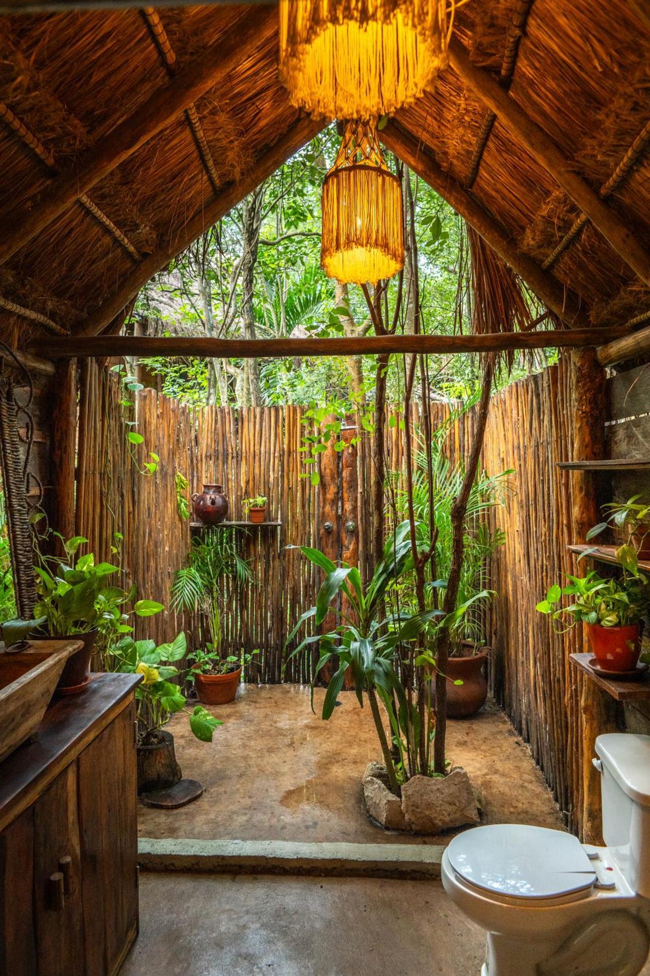 莫雷洛斯港 Madre Tierra Eco Habitat旅馆 外观 照片